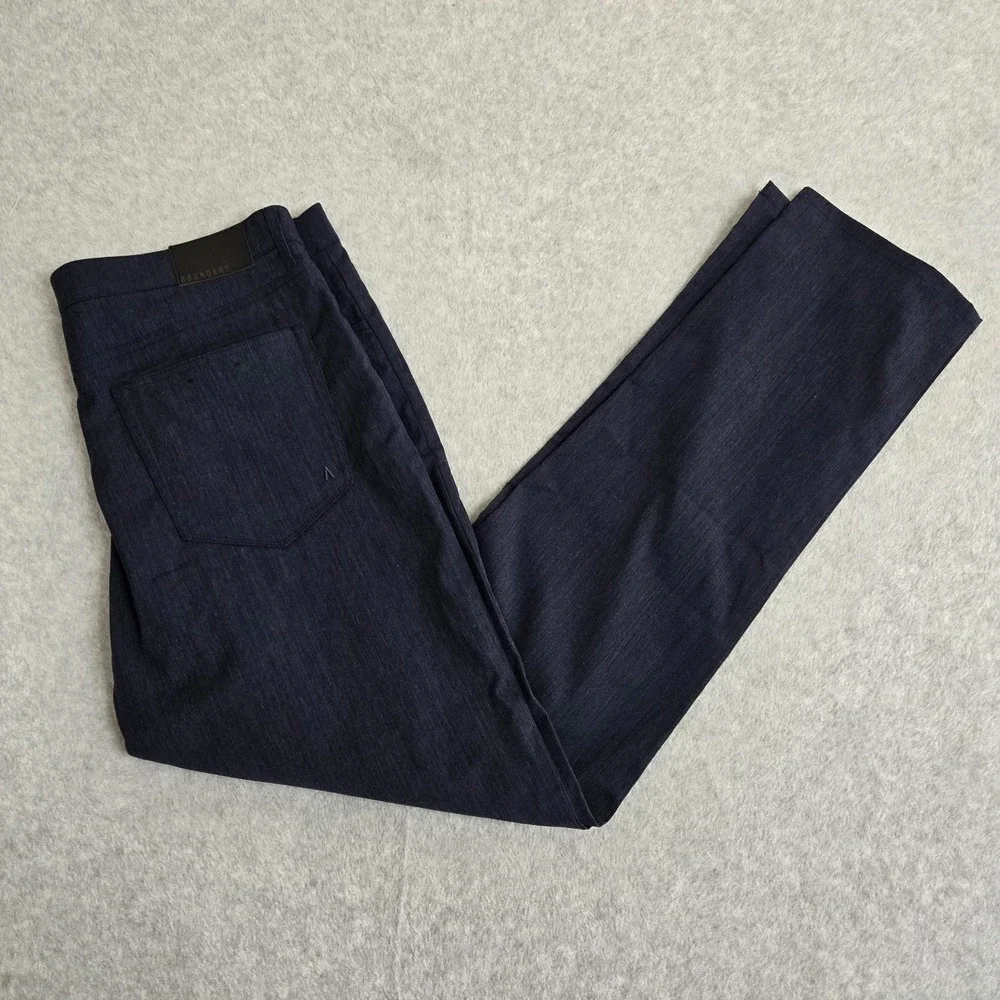 Boundary Supply Chase Pant Men's 36‎ X 34 Blue Slim Fit Casual Pants Chino  EUC